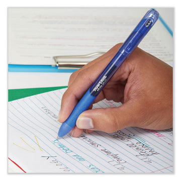Paper Mate® Inkjoy Gel Pen Flip-top Cabinet Pack, Stick, Medium 0.7 Mm, Blue Ink, Blue Barrel, 36-pack freeshipping - TVN Wholesale